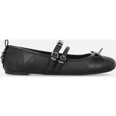 Ballerinaskor I Nappaläder - Black