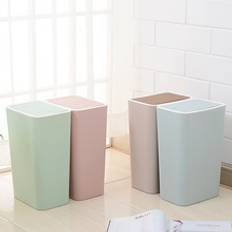 Städutrustning & Rengöringsmedel Grandado Kitchen Trash Cans Recycle Bin Cubo Basura Reciclaje Cube Garbage Bin - Blue