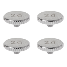 Silver Styluses Jojomino 4X Headshell 2G Shell Weight Turntable Metal Electric Instrument Parts