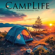 Office Supplies Willow Creek Press Camp Life 2026 Wall Calendar