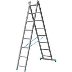 Mac Allister 2-way 3.35m Aluminium Combination Ladder