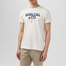 SoulCal Marl T-shirt - White