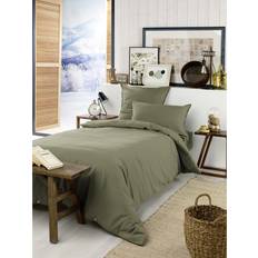 Copripiumini Housse De Couette 140 x 200 cm Romarin Copripiumino Verde