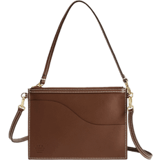 Buonarroti Cannella Contrast Leather Pouch
