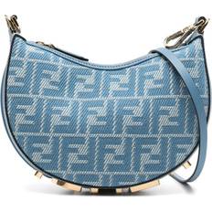 Fendi Bags Fendi Mini Fendigraphy Shoulder Bag - Blue