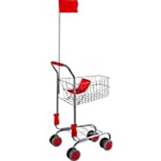 Silver Shoppingvagnar Small Foot Shoppingvagn - Silver Av Metall