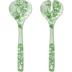 Guzzini Serveringsbestick Guzzini Salad Servers Josephine Dusty Green Salladsbestick