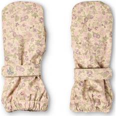 Wheat Polyester Tilbehør Wheat Luffer Med Fleece - Rose Flower Field