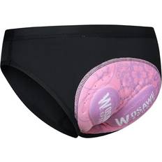 Cycling Knickers Wosawe Frauen Radfahren Unterwäsche Gel Gepolsterte Bike Shorts - Rosa