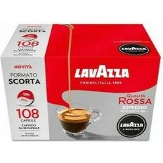Cibi e Bevande Lavazza Capsule Qualita' Rossa 108 Pezzi