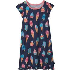 Nightgowns Hatley Ice Cream Treats Ruffle Hem Nightdress - Patriot Blue