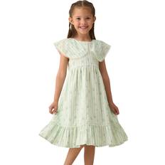S Dresses Angel & Rocket Kids' Ditsy Floral Dress Mint