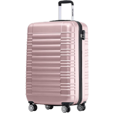 Kuffert 55 x 40 x 20 Trvlmore Koffer Handgepäck 55x40x20 Rosa