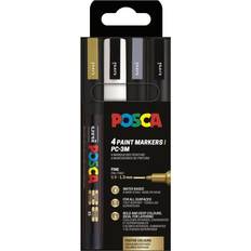 Posca Uni Paintmarker PC-3M 1.5 mm 4 Stuks