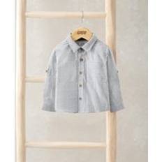 Blue Shirts Mamas & Papas Pinstripe Shirt Blue