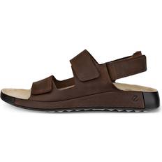 ecco Cozmo M Sandale En Nubuck Deux Brides Pour Homme - Marron