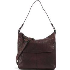 Spikes & Sparrow Bronco Sherrill Hobo Bag Dark Brown