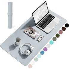 Desk Mats YSAGi Non-Slip Desk Pad Waterproof PVC Leather
