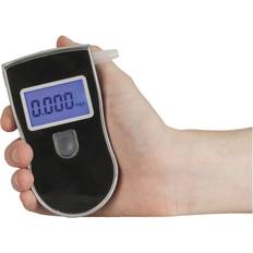 Teknikproffset Kompakt Alkoholmätare Med LCD-Skärm Svart/Silver