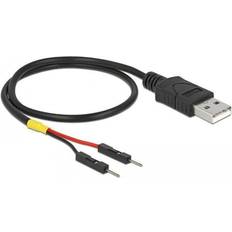 DeLock USB-C han 2 Pin han strømkabel 0.2m