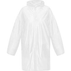 White Rain Clothes Unisex Adult Ada Raincoat - White