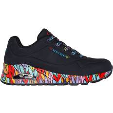 Skechers uno love Skechers JGoldcrown Uno Ravaged Love W - Black/Multi