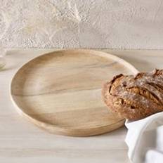 The Edited Life Small Mango Wood Platter - Natural Serving Dish