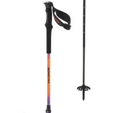 Salomon Alpinstave Salomon QST Carbon S3 Ski Poles Lilac Neon Orange