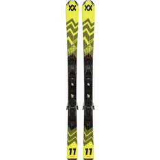 130 cm - Junior Alpinskidor Völkl Racetiger Jr Long Alpinskidor Yellow 140