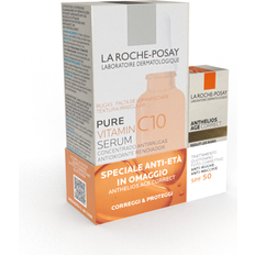 La Roche-Posay Scatole regalo e Set La Roche-Posay Pure Vitamin C10 Serum 50ml + Anthelios Age Correct SPF50 50ml
