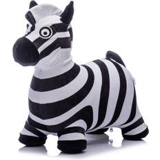 Megaleg Zebra Plys Hoppedyr 18M