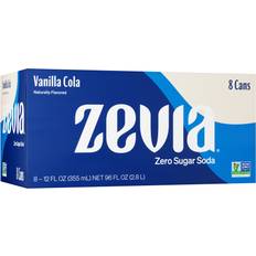 Zevia Zevia Zero Sugar Soda Vanilla Cola 12 Ounce Cans (Pack of 8) 12fl oz 8pack