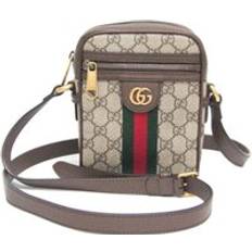 Gucci Messenger Bags Gucci Preloved GG Supreme Messenger Bag - Beige