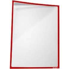 DIN A3 Inforahmen Magnetisch Rot 43.5 x 31.2 cm 5 Stück
