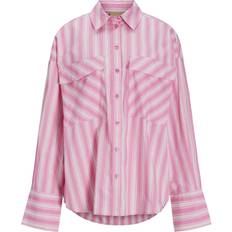 JJXX JXAva Bluse - Pink/Hvid