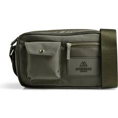 Markberg Darla Monochrome Crossbody - Dark Olive/Gold