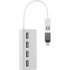 USB Hubs Tnb 4-Port USB 2.0 Hub