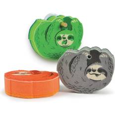 Slow Clean Sloth Kitchen Sponges Set of 3 Multicolored