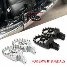 Motorcycle Foot Pegs CNC Wide Foot Pegs Pedal Footrest - BMW R18/R1800