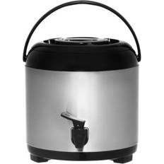 Maku Termos Med Kran 6 L Stål/Svart Dryckesdispenser 6L