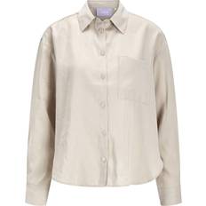 Modal Skjorter JJXX JXFie Bluse - Greige