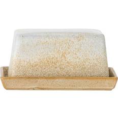 Stentøj Smørbokse Bloomingville Paula 11.5 x 17.5 cm Nature Butter Dish