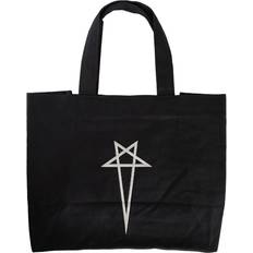 Rick Owens Unisex Black Tote Bags