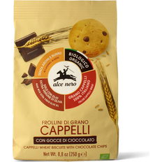 Snack Alce Nero Frollino Grano Cappelli con Gocce di Cioccolato Bio 250 g 250g