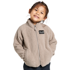 Pojkar Fleecekläder Didriksons Gibbs Kids Fullzip 2 Beach - Beige