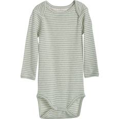 Serendipity Baby Body Stripe - Jade/Offwhite