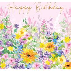 Cherry Orchard Birthday Card Open Foil Cherry Orchard 6.2 x 6.2 in