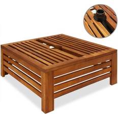 Deuba Parasol Base Acacia Wood 62x62x26cm