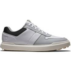 FootJoy Contour Casual Spikeless Shoes - White/Grey/Black