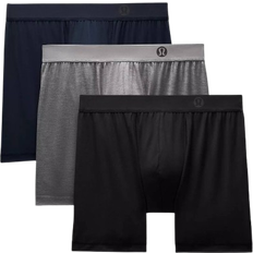 Lululemon Always In Motion Boxers 5" Pack Black/Heathered Core Grey/True Navy